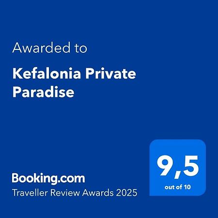 Kefalonia Private Paradise Lixouri Ngoại thất bức ảnh